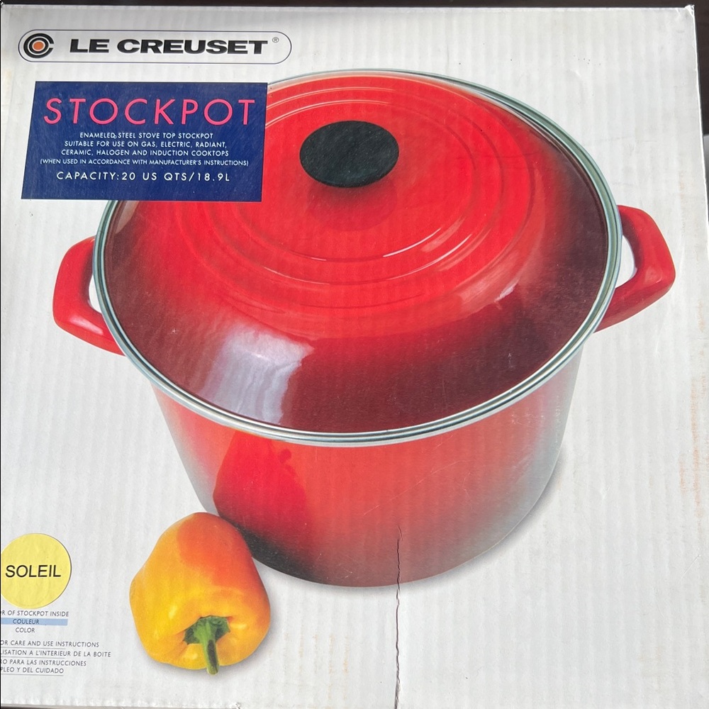Le Creuset Cherry Red Stockpot